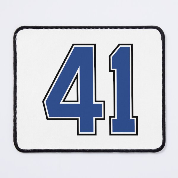 Item preview, Number 41 lucky sports jersey forty one designed and sold by HeavyStyle.