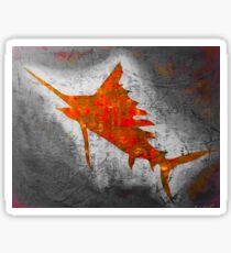Salty Sailfish Sticker