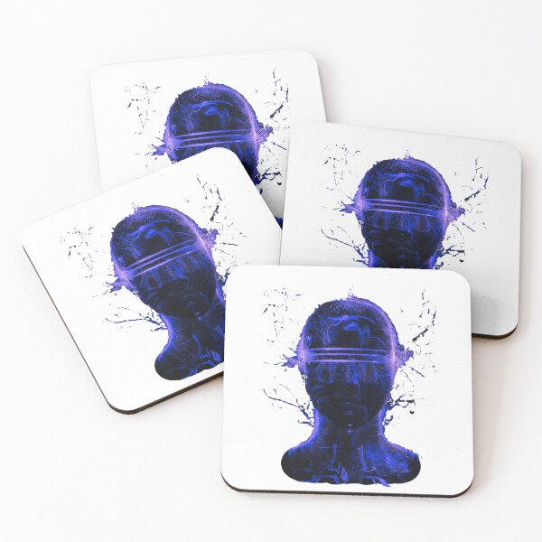 Item preview, Purple Neon Face Futuristic style designed and sold by Dven-Clothes.