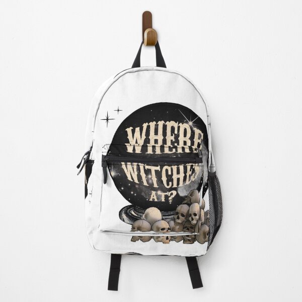 Item preview, Vintage  and Funny Halloween Quote "Where My Witches At?"   STICKER gift for boyfriend gift for girlfriend gift for best friend gift halloween freaks  designed and sold by GhostAmine.