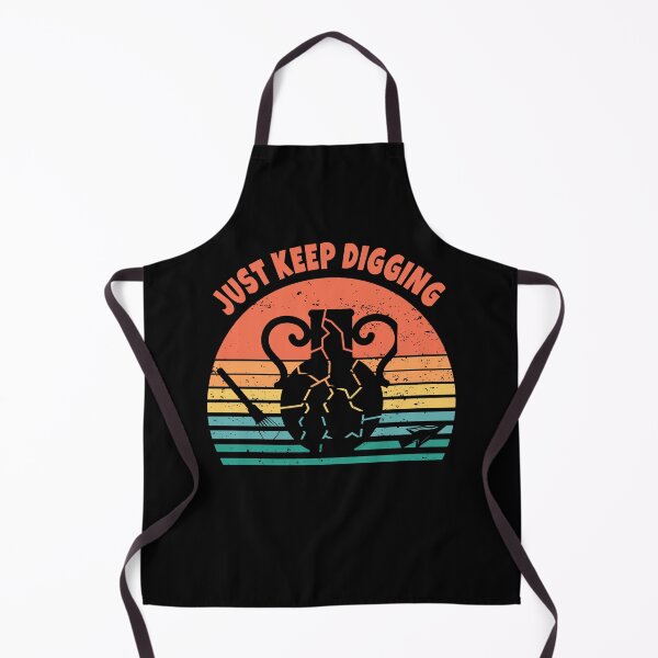 Item preview, Broken jug Archeology retro sunset just keep digging designed and sold by TipTopTapo.