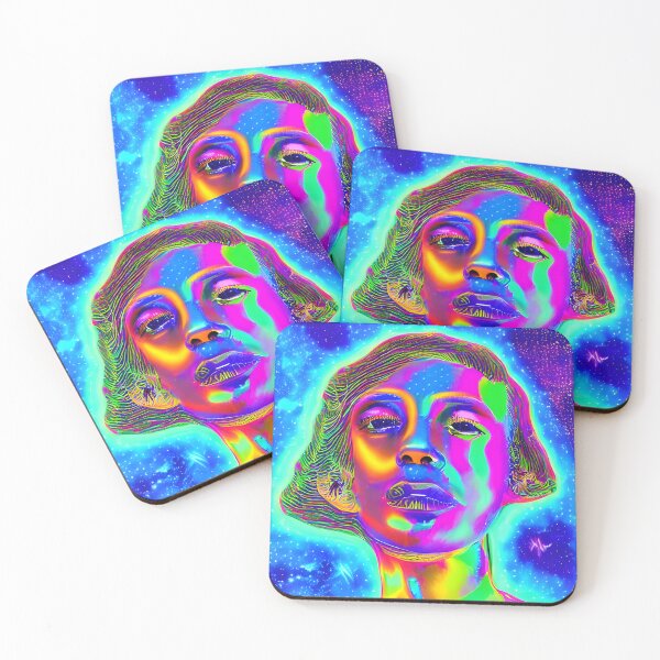Item preview, Our House Music No.9 - Astral Cosmic AI Illustration - Human Face designed and sold by Recall-Design.