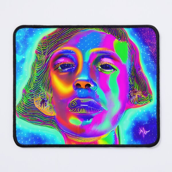 Item preview, Our House Music No.9 - Astral Cosmic AI Illustration - Human Face designed and sold by Recall-Design.