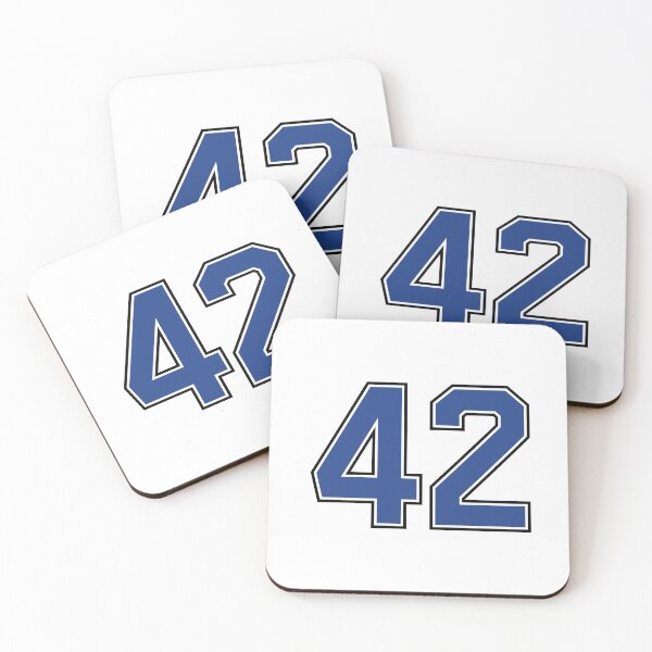 Item preview, Number 42 lucky sports jersey forty two designed and sold by HeavyStyle.