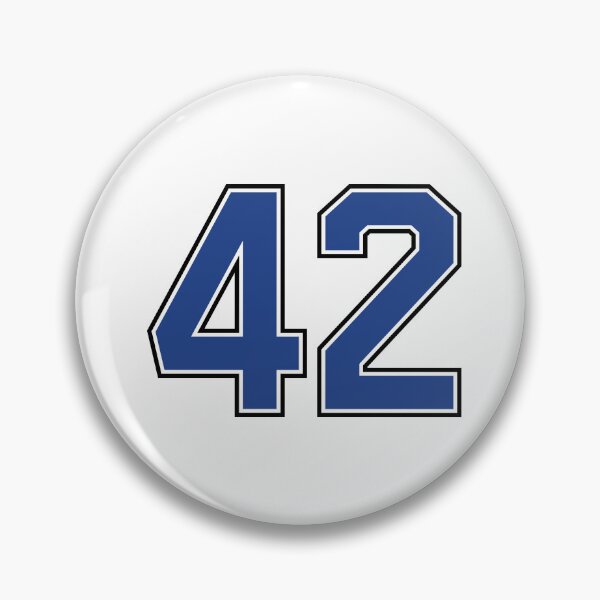 Artikelvorschau, Nummer 42 glückliches Sporttrikot zweiundvierzig entworfen und verkauft von HeavyStyle.