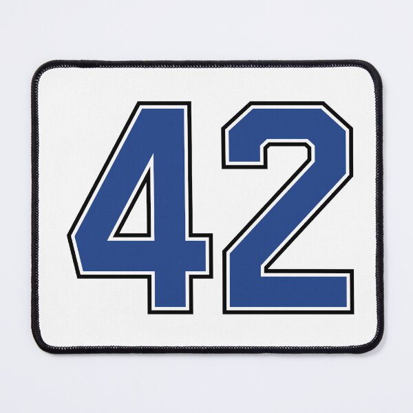 Item preview, Number 42 lucky sports jersey forty two designed and sold by HeavyStyle.