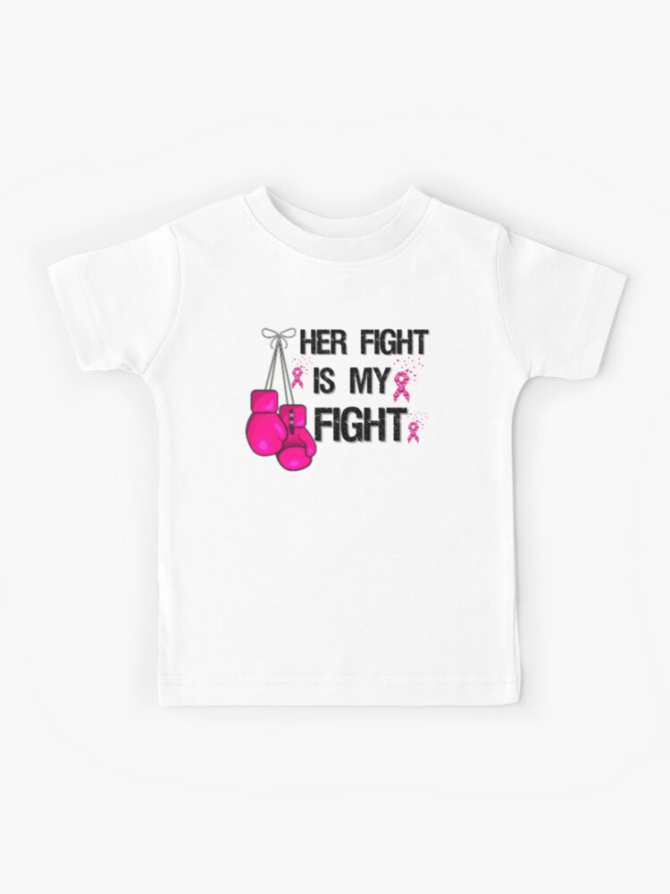 Her Fight Our Fight Family Breast Cancer Awareness Tee Shirt