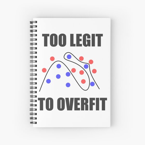 Item preview, Too Legit to Overfit designed and sold by EncodedShirts.