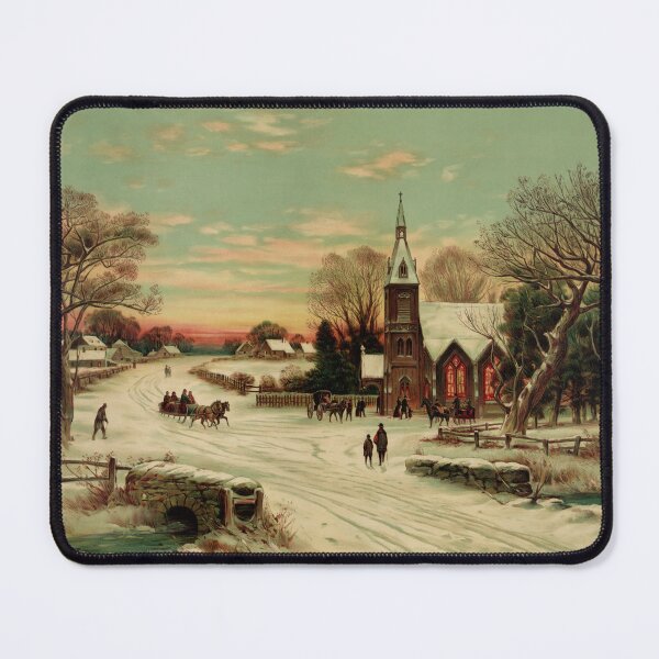 Item preview, Christmas Eve in the country designed and sold by aapshop.