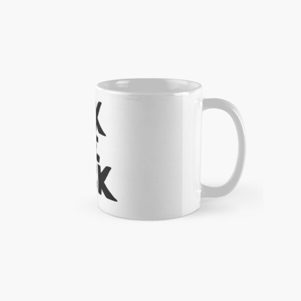 FUCK THE CLOCK, ala Patti Smith Mug classique