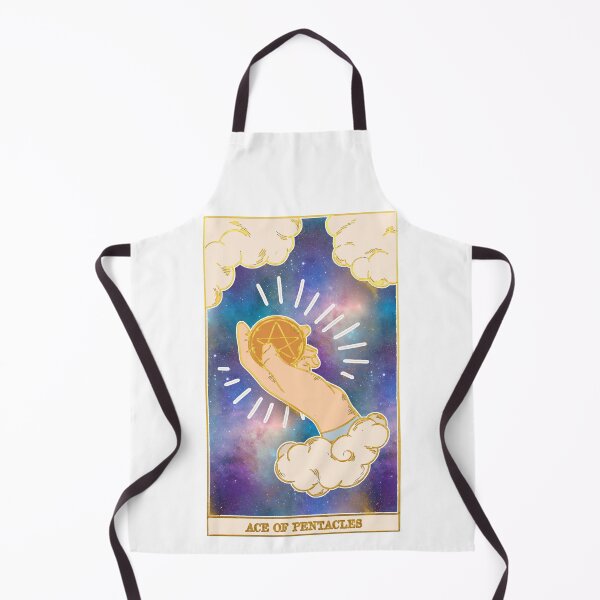 Item preview, Ace Of Pentacles - Tarot Card Print - Minor Arcana designed and sold by Annalee Beer.