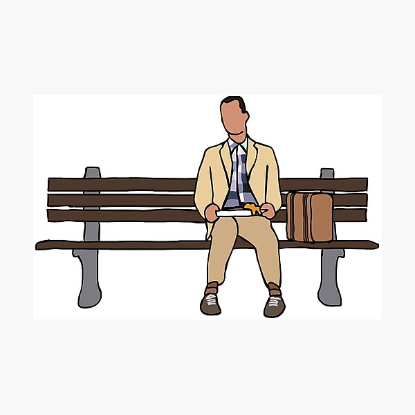 Life is like a box of chocolates Photographic Print