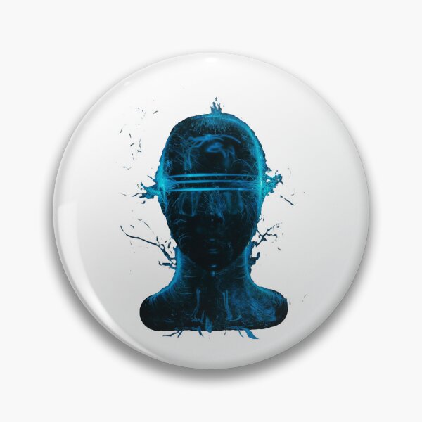Item preview, Turquoise Neon Face Futuristic style designed and sold by Dven-Clothes.