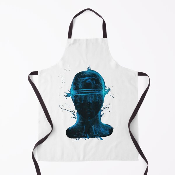 Item preview, Turquoise Neon Face Futuristic style designed and sold by Dven-Clothes.