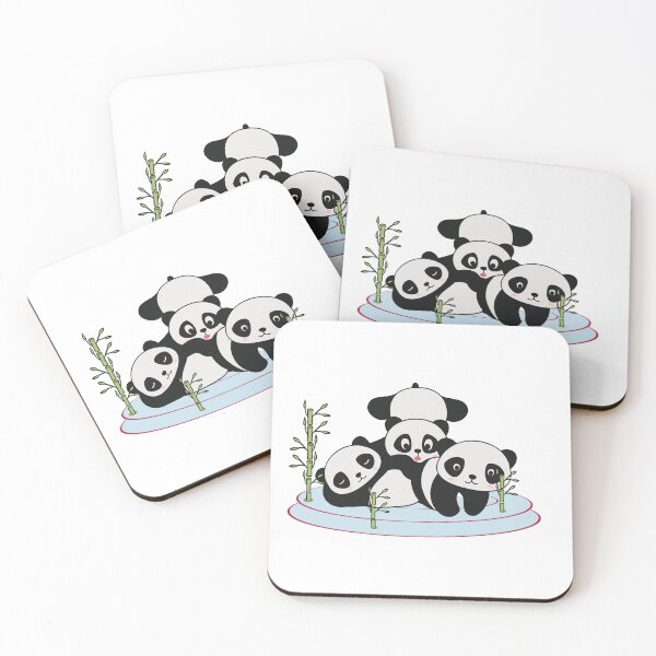 Item preview, Panda Family Bamboo designed and sold by vibeno1.