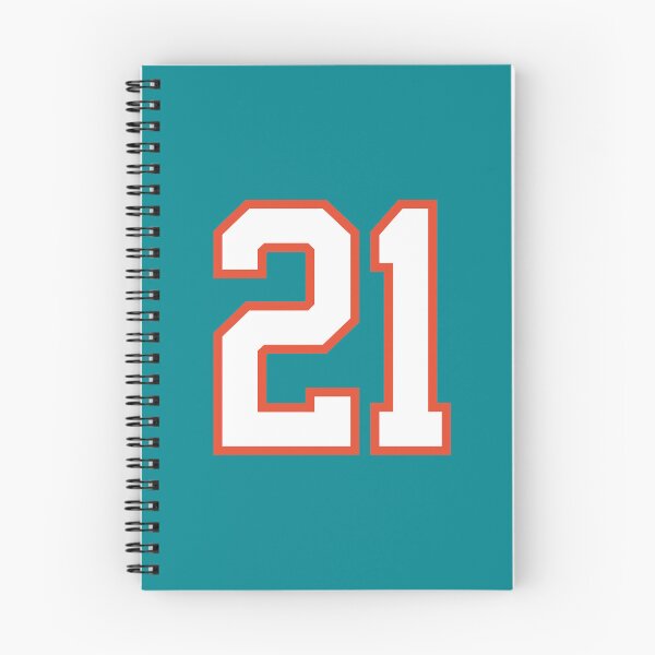 Item preview, Sports Number 21, white orange color lucky sport twenty one designed and sold by ArtIsParty.
