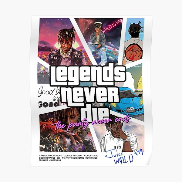 Juice Wrld Posters for Sale | Redbubble