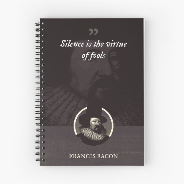 Item preview, Francis Bacon - Silence is the virtue of fools designed and sold by Syahrasi.