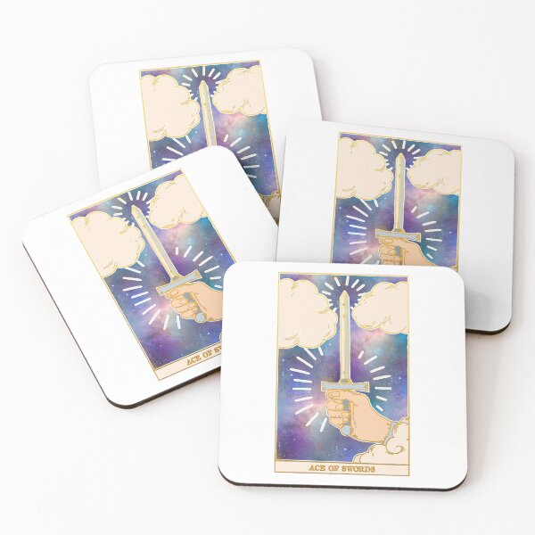 Item preview, Ace Of Swords - Tarot Card Print - Minor Arcana designed and sold by Annalee Beer.