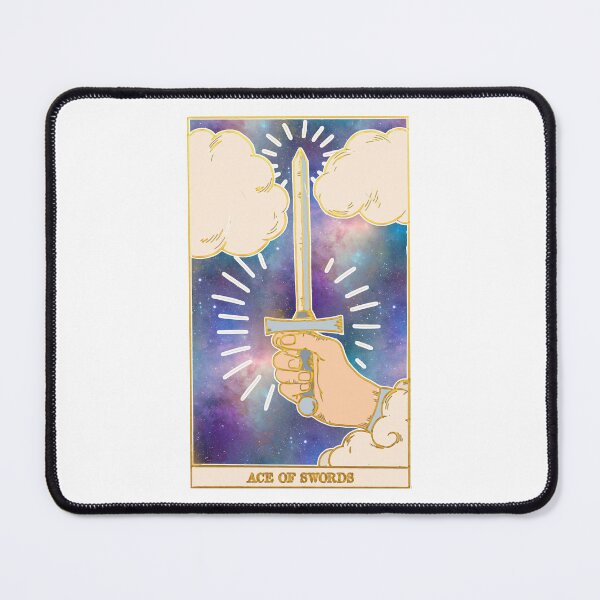 Item preview, Ace Of Swords - Tarot Card Print - Minor Arcana designed and sold by Annalee Beer.