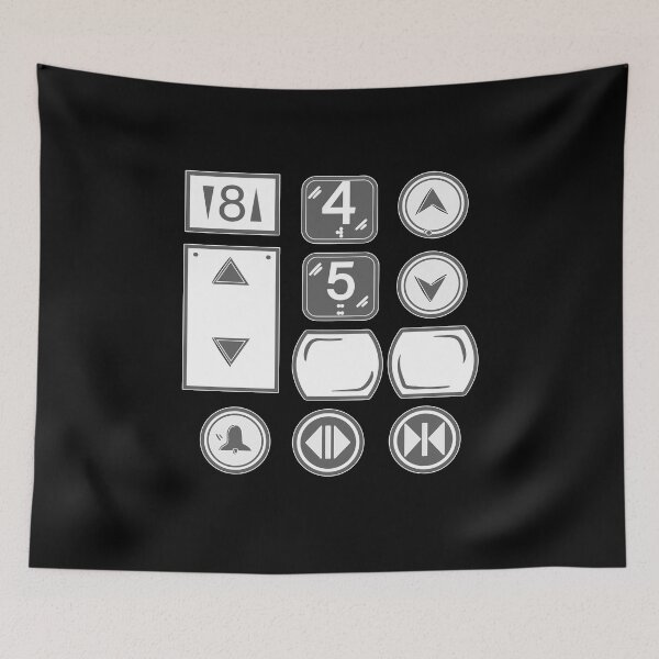 Item preview, Elevator Elevator Buttons Elevator designed and sold by MooonTees.