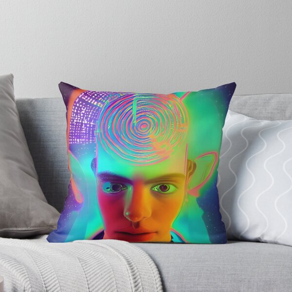 Item preview, Recall Rave Art 3: Astral Cosmic AI Illustration - Head Vibrations designed and sold by Recall-Design.