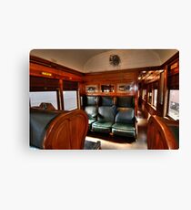 First Class Canvas Print