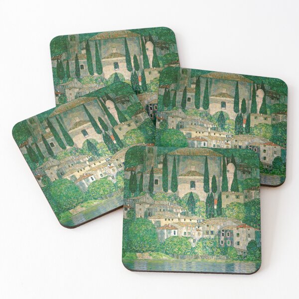 Item preview, GUSTAV KLIMT : Vintage Kirche In Casson Town  Print designed and sold by posterbobs.