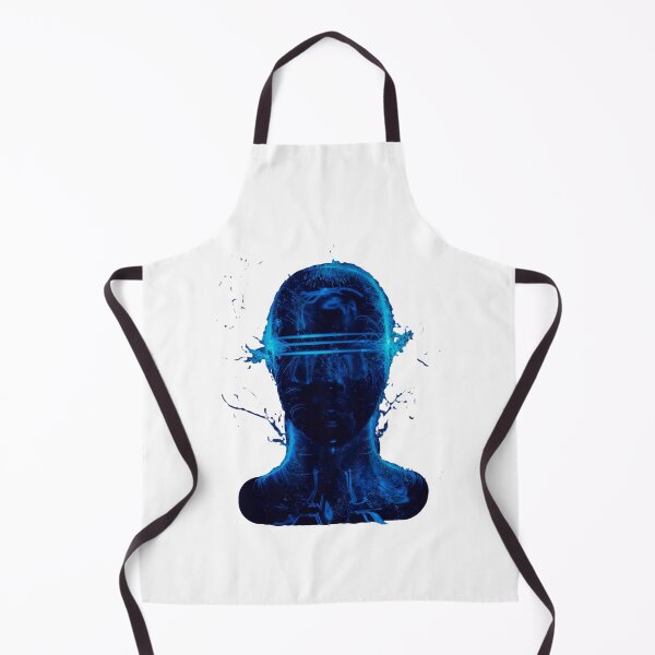 Item preview, Blue Neon Face Futuristic style designed and sold by Dven-Clothes.