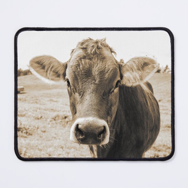 Item preview, The Allgäu cow in sepia designed and sold by Ingo Gerlach.