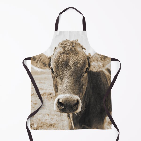 Item preview, The Allgäu cow in sepia designed and sold by Ingo Gerlach.