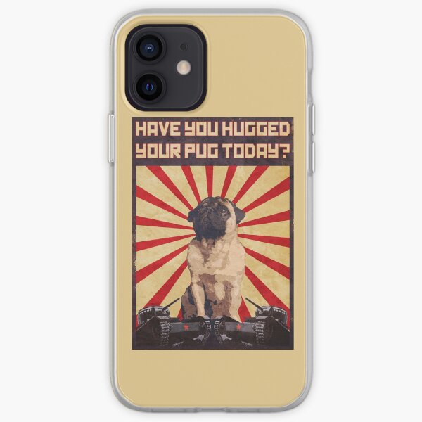 Propaganda Pug iPhone Soft Case