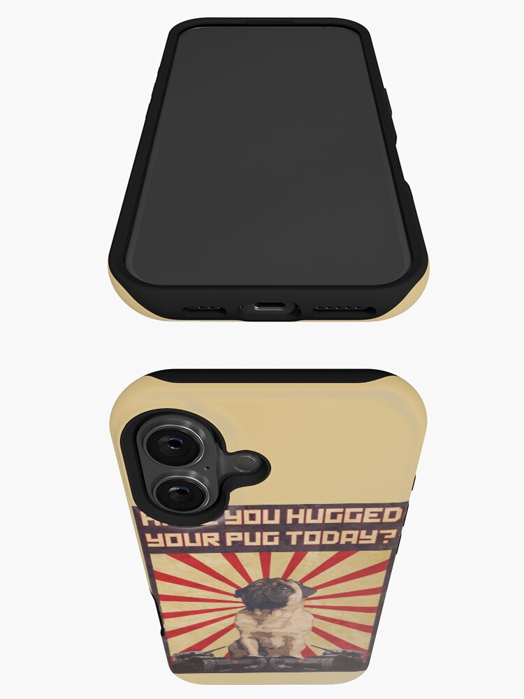 Thumbnail 3 of 4, iPhone Case, Propaganda Pug designed and sold by IAmPaul.