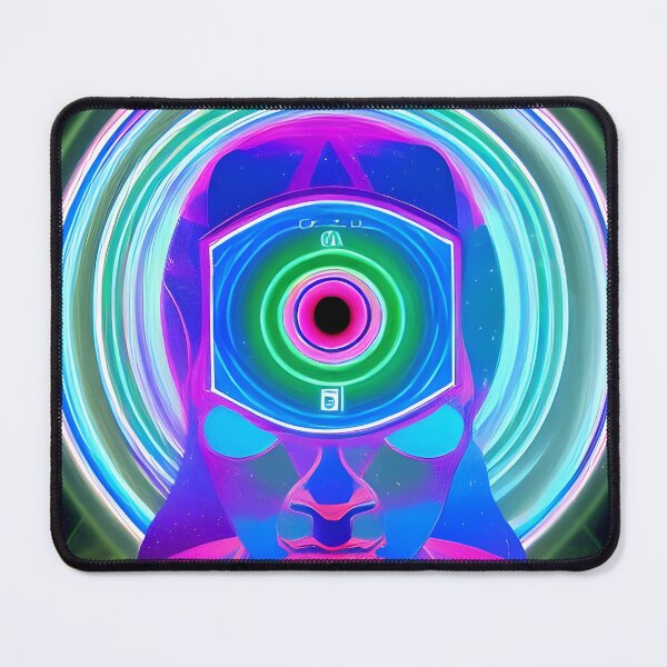 Item preview, Recall Rave Art 5: Astral Cosmic AI Illustration - 3rd Eye designed and sold by Recall-Design.
