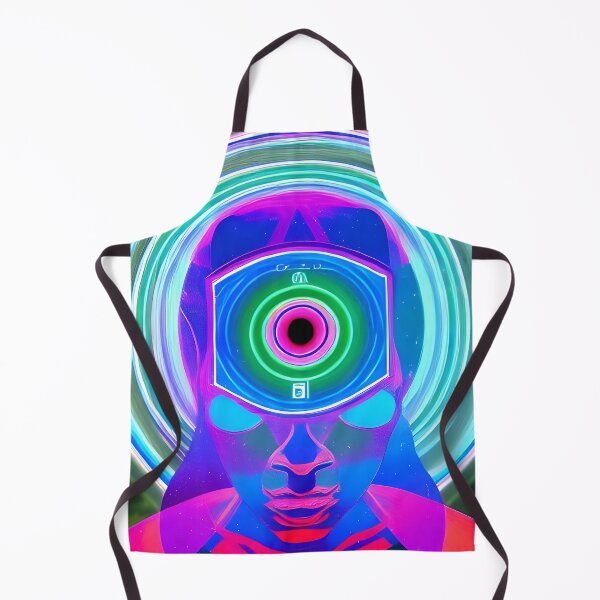 Item preview, Recall Rave Art 5: Astral Cosmic AI Illustration - 3rd Eye designed and sold by Recall-Design.
