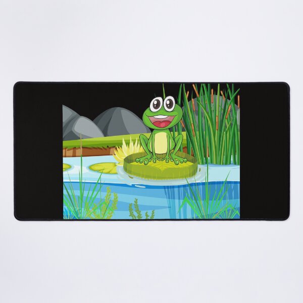 Item preview, Cute Frog Wallpaper designed and sold by pat227jc.