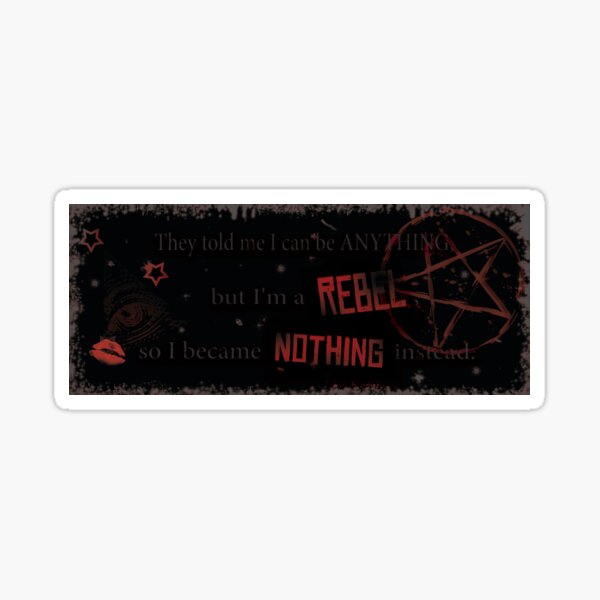 Rebel Sticker