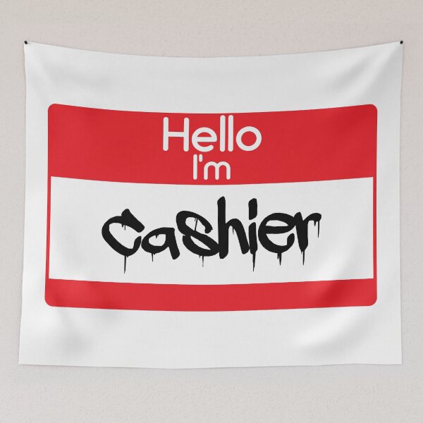 Item preview, Hello i'm Cashier designed and sold by 47T-Shirts.
