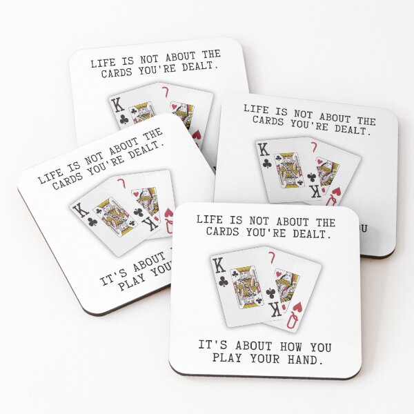 Item preview, Inspirational Saying Playing Cards Poker Quote designed and sold by CreatDifference.