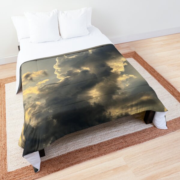 Item preview, Storm Cloud Sunset - Sun Shining Through Clouds Photography designed and sold by HillViewDesigns.
