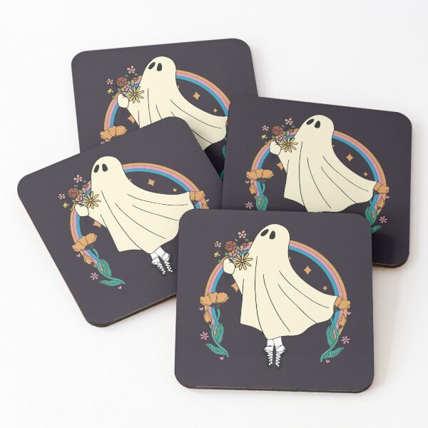 Item preview, Ballet Halloween Groovy Fall Floral Ballerina Ghost Dancing designed and sold by MrEddie10.