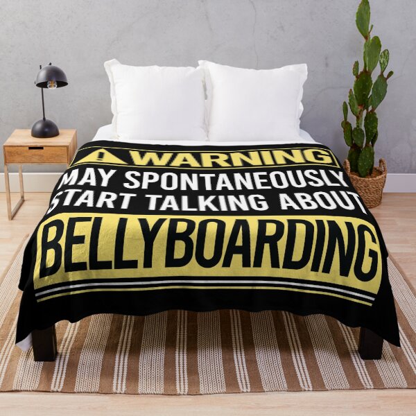 Item preview, Warning About Bellyboarding designed and sold by WrightTrouble.