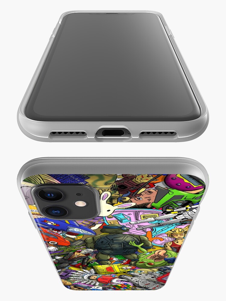 Alternate view of Retro Toy Box iPhone Case & Cover