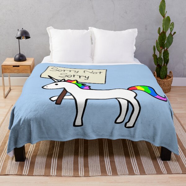 Item preview, Sorry Not Sorry Unicorn designed and sold by jezkemp.