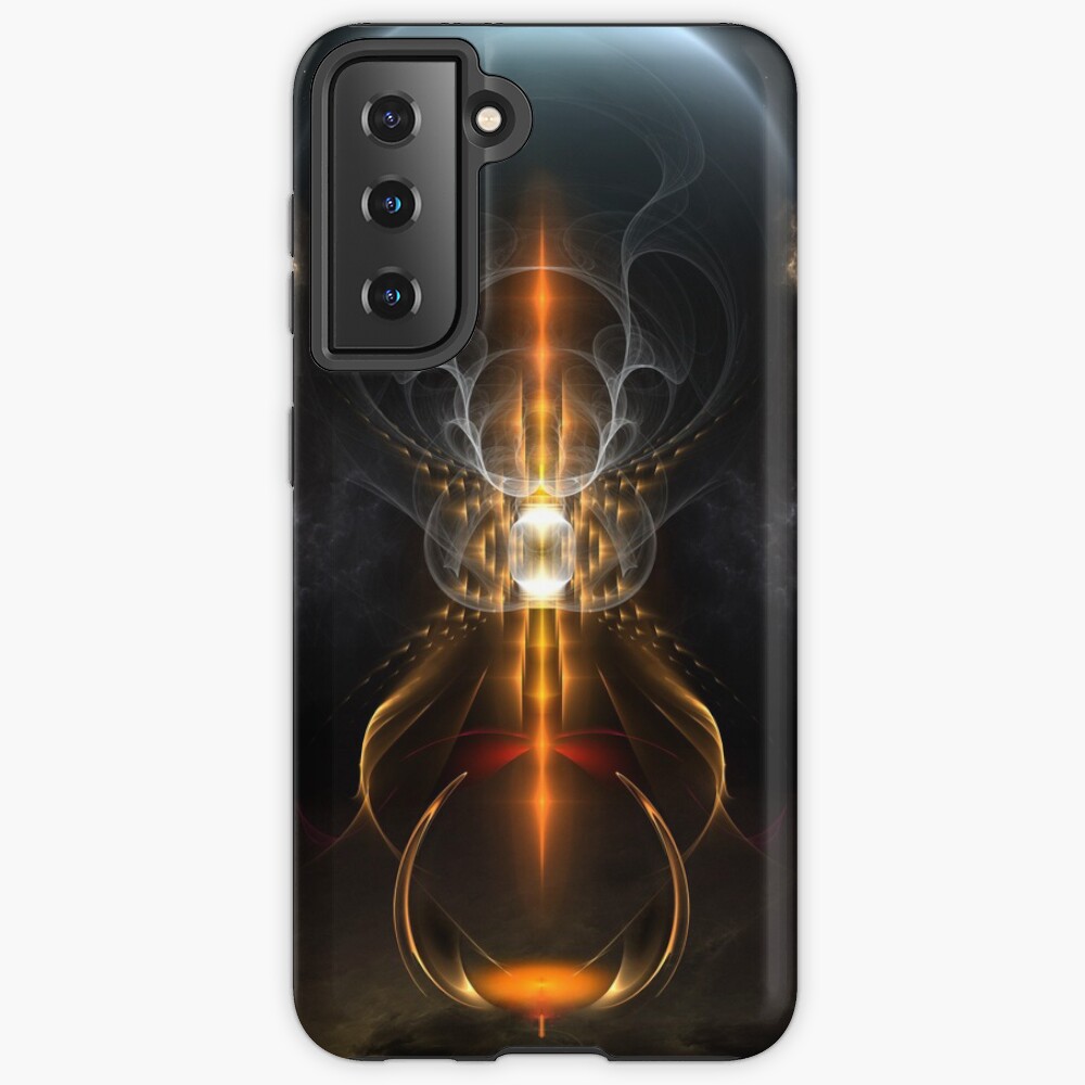 Lightasm Swirl Fractal Art Composition Samsung Galaxy Smartphone Case