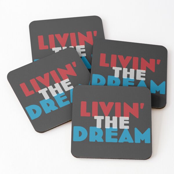 Item preview, LIVIN' THE DREAM designed and sold by Linubidix.