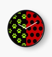 LadyNoir Pattern Clock