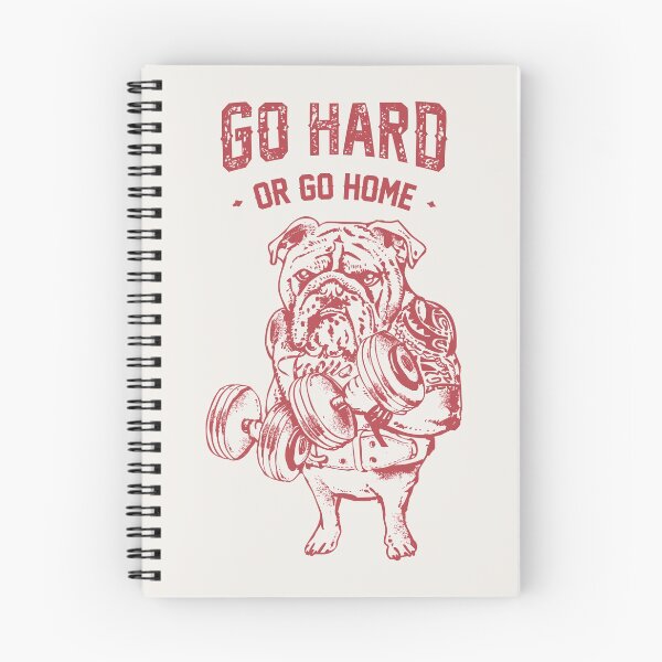 Item preview, Go Hard or Go Home English Bulldog designed and sold by Huebucket.