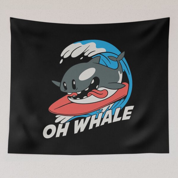 Item preview, Meme Oh Whale Funny Whale Gift designed and sold by PatrickWeidle.