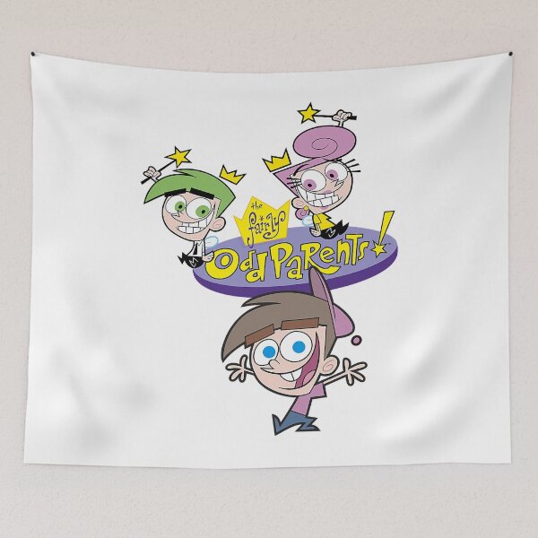 Item preview, The Fairly OddParents Cosmo Wanda And Timmy Title Logo designed and sold by visser9aynyd.